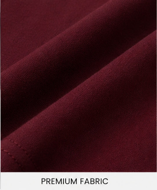 Wine T-Shirt Regular Fit 100% Cotton