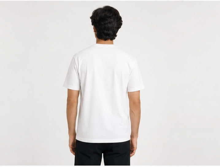 Dad Jokes Regular Fit 100% Cotton White T-Shirts