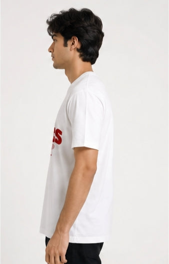 Dad Jokes Regular Fit 100% Cotton White T-Shirts